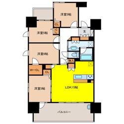 プレサンス ロジェ 岐阜 長良橋通りの物件間取画像